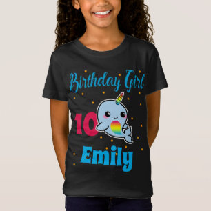 T-Shirt Correspondance de fête d'anniversaire étroite pe