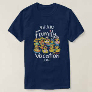 T-shirt Correspondance de groupe de canards de vacances de