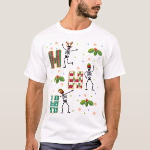 T-shirt Correspondance de groupe de équipes de Noël Ho-H