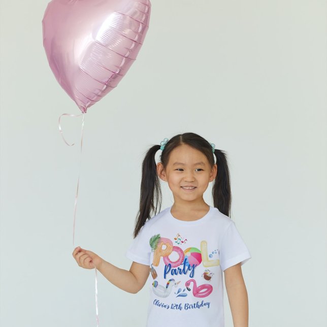 T-Shirt Correspondance de la famille de parties de pool (Créateur téléchargé)