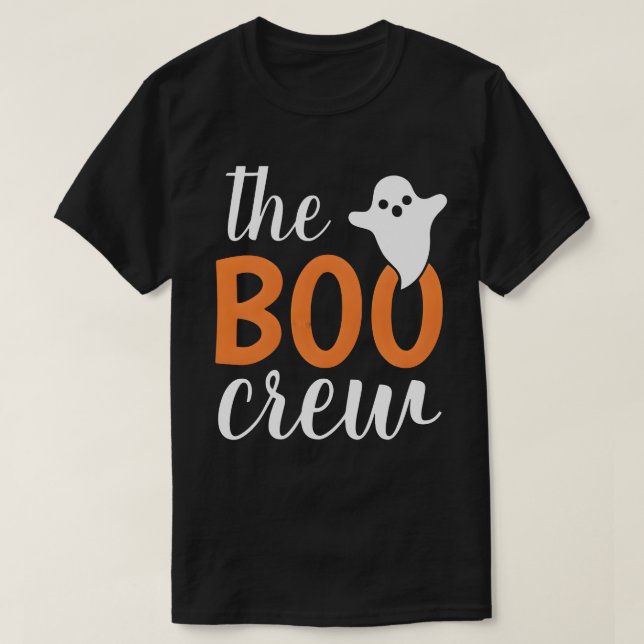 T-shirt Correspondance de la famille d'Halloween Orange de (Design devant)