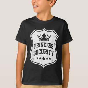 T-shirt Correspondance de la famille Princess Security