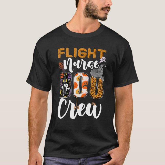 T-shirt Correspondance de l'équipage de conduite Boo (Devant)