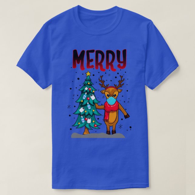 T-shirt Correspondance de mauvais Sweaters de Noël Couples (Design devant)