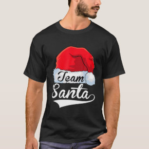T-shirt Correspondance de Noël de la famille Père Noël