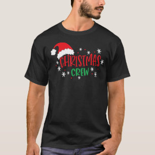 T-shirt Correspondance d'équipage de Noël en famille migno
