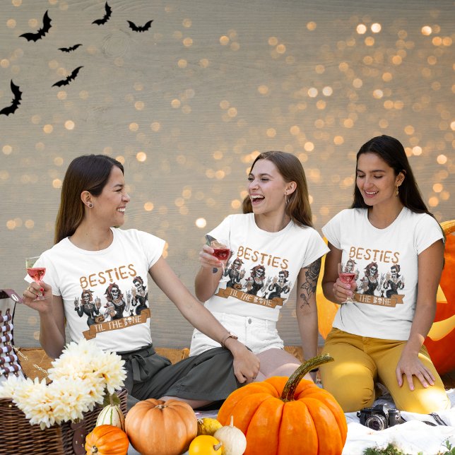 T-shirt Correspondance des besoins Jusqu'à l'Halloween os (Créateur téléchargé)