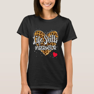 T-shirt Correspondance des compétences de vie instructeur