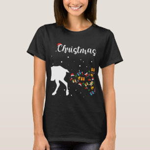 T-shirt Correspondance des couples de Noël Joyeux renne ma