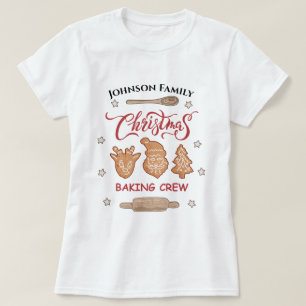 T-shirt Correspondance du groupe d'équipes de pâtisserie d