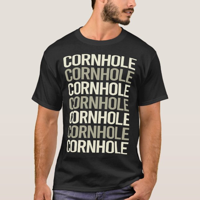 T-shirt Correspondance du texte blanc (Devant)