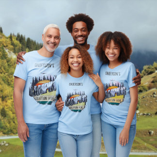 T-shirt Correspondance familiale personnalisée