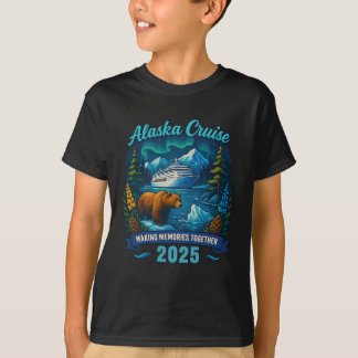 T-shirt Correspondance Famille Amis Et Groupe Alaskan Alas