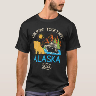 T-shirt Correspondance Famille amis Groupe Alaska Croisièr