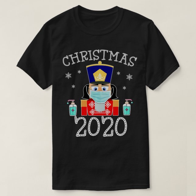 T-shirt Correspondance famille Noël 2020 Cadeaux Nutcracke (Design devant)
