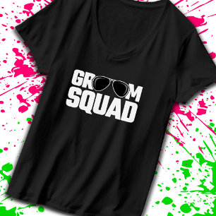 T-shirt Correspondance Groomsman Group Groomsmen Bachelor 