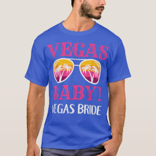 T-shirt Correspondance Las Vegas Mariage Bride Squad Vegas