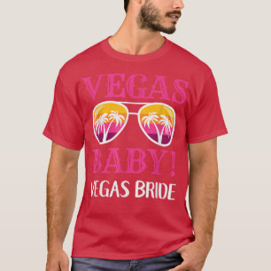 T-shirt Correspondance Las Vegas Mariage Bride Squad Vegas