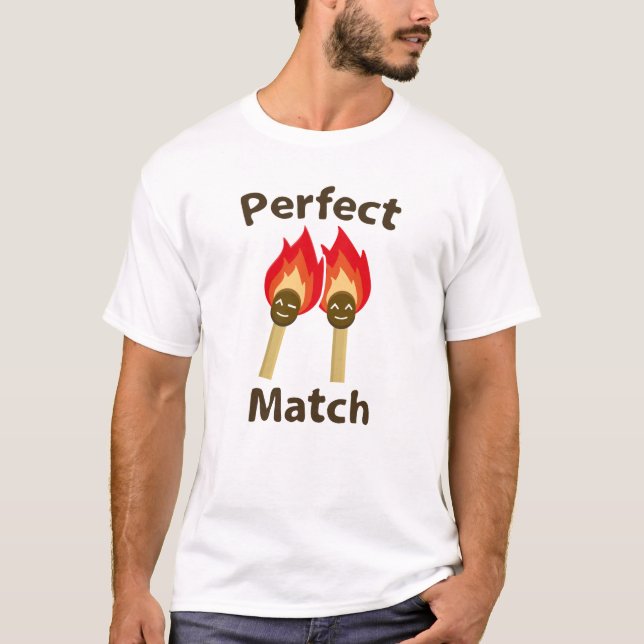T-shirt Correspondance parfaite (Devant)