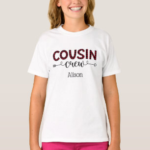 T-shirt Correspondance personnalisée de la famille d'équ