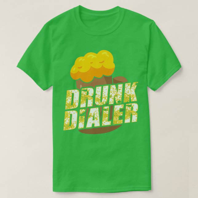 T-shirt Correspondant ivre design drôle de boisson alcooli (Design devant)