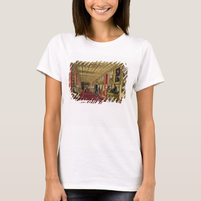 T-shirt Corridor Sud, Château de Windsor, 1838 (chromolith (Devant)