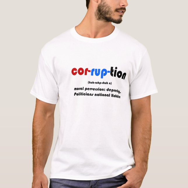 T-SHIRT CORRUPTION (Devant)