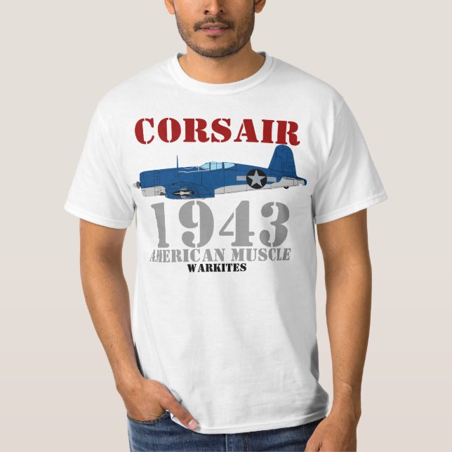 T-shirt Corsair-muscle-F4U-1A (Devant)