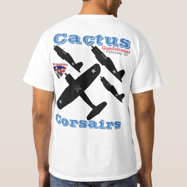 T-shirt Corsaires de cactus de Warkites (Dos)