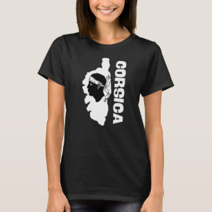 T-shirt Corse 2b Tête De Maure Corse France