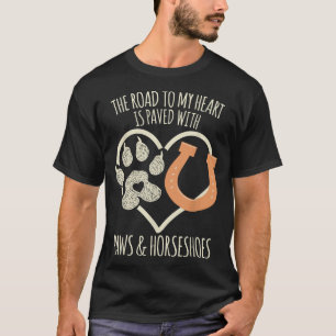 T-shirt Corse mignonne et mème Amoureux des chiens
