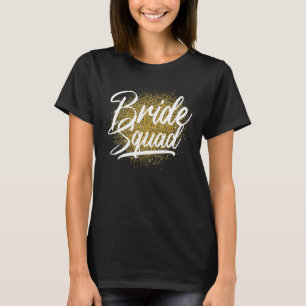 T-shirt Cortège de Mariée Équipe de Mariée Fête de Mariage