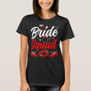 T-shirt Cortège de mariée EVJF Fête de mariage Mignonne