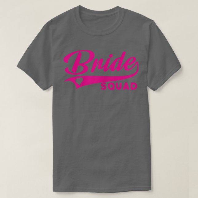T-shirt Cortège de mariée - Fête de douche de mariée - Mar (Design devant)