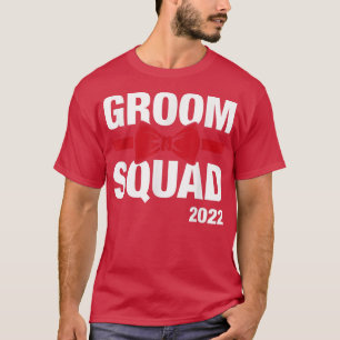 T-shirt Cortège du marié drôle 2022 Enterrement de vie de