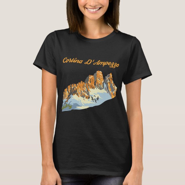 T-shirt Cortina D'Ampezzo (Devant)
