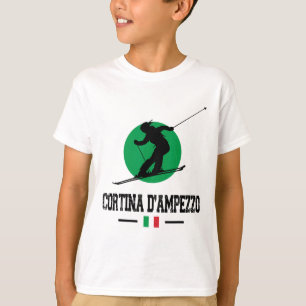 T-shirt Cortina D'ampezzo Italie Station de ski Alpes Ital