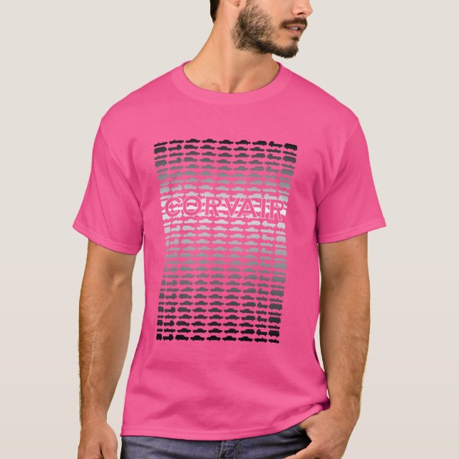 T-shirt Corvair Tous les modèles Gradient solide (Devant)
