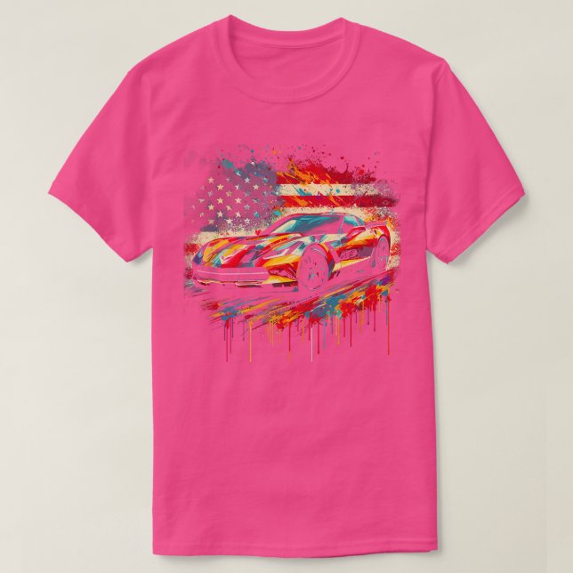 T-shirt Corvette 1 (Design devant)