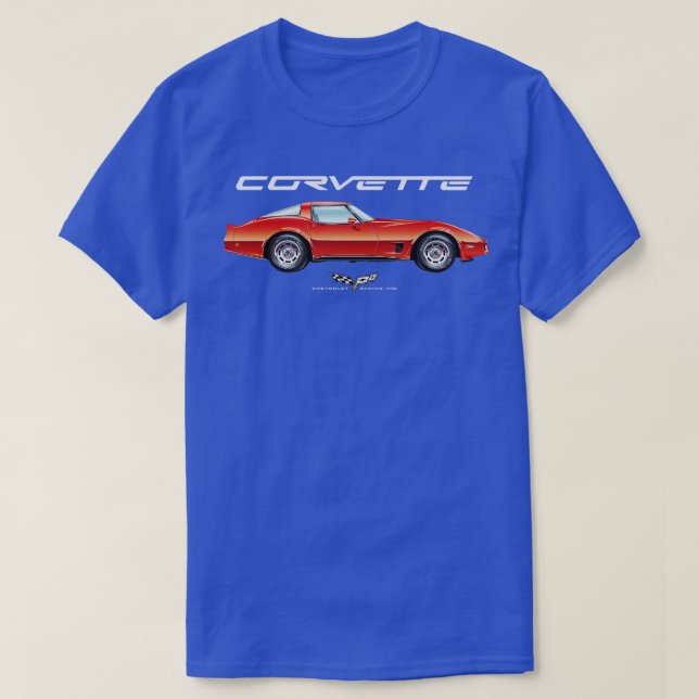 T-SHIRT CORVETTE 1 (Design devant)