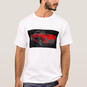 T-shirt Corvette 1957
