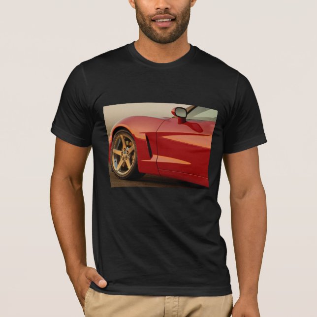T-shirt Corvettes rouges (Devant)