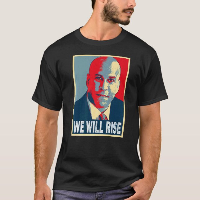 T-shirt Cory Booker Nous Verrons (Devant)