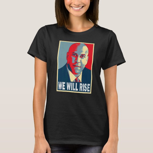 T-shirt Cory Booker Nous Verrons (Devant)