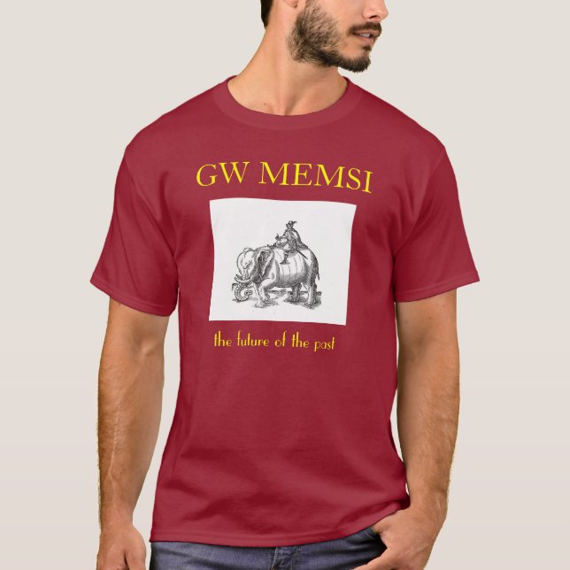 T-shirt Coryate, gw MEMSI, l'avenir du passé (Devant)