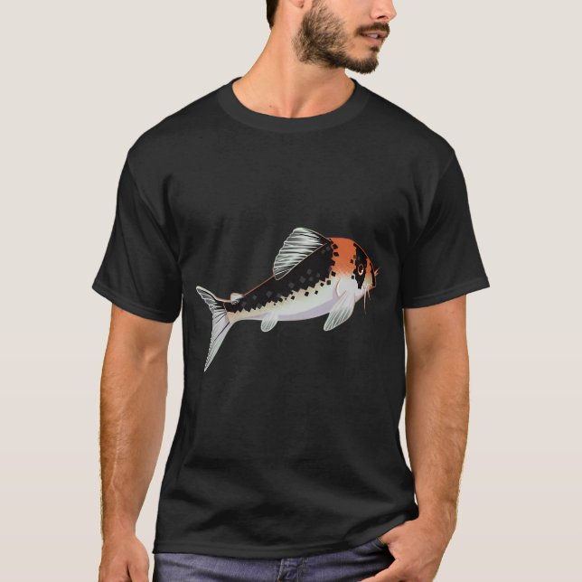 T-shirt Corydoras panda (Devant)
