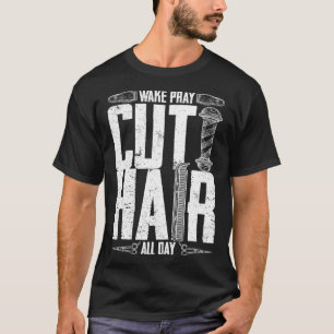 T-shirt Cosmetologue Cosmetologue Coiffeur Liste de cheveu