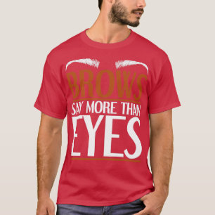 T-shirt Cosmetologue Maquillage de beauté Artiste Funny Br