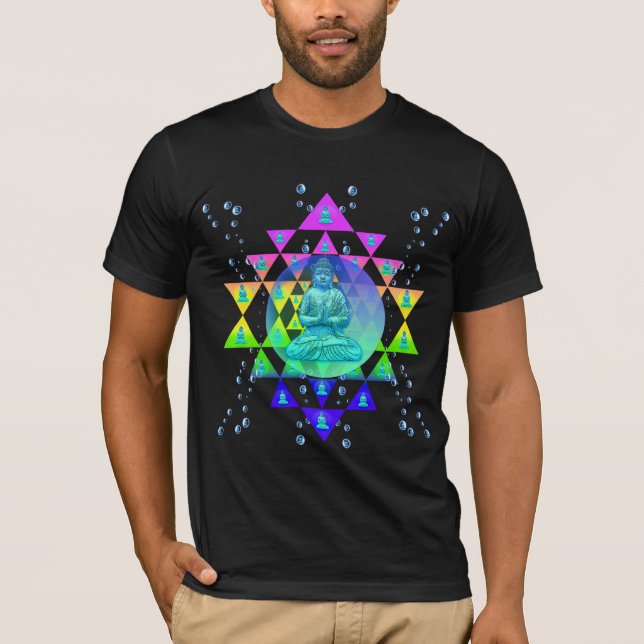 T-SHIRT COSMIC_BUDDHA (Devant)