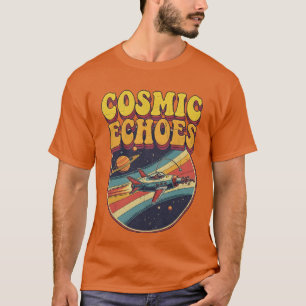 T-shirt Cosmic Echoes Galaxy Shirt - Vibe spatiale futuris